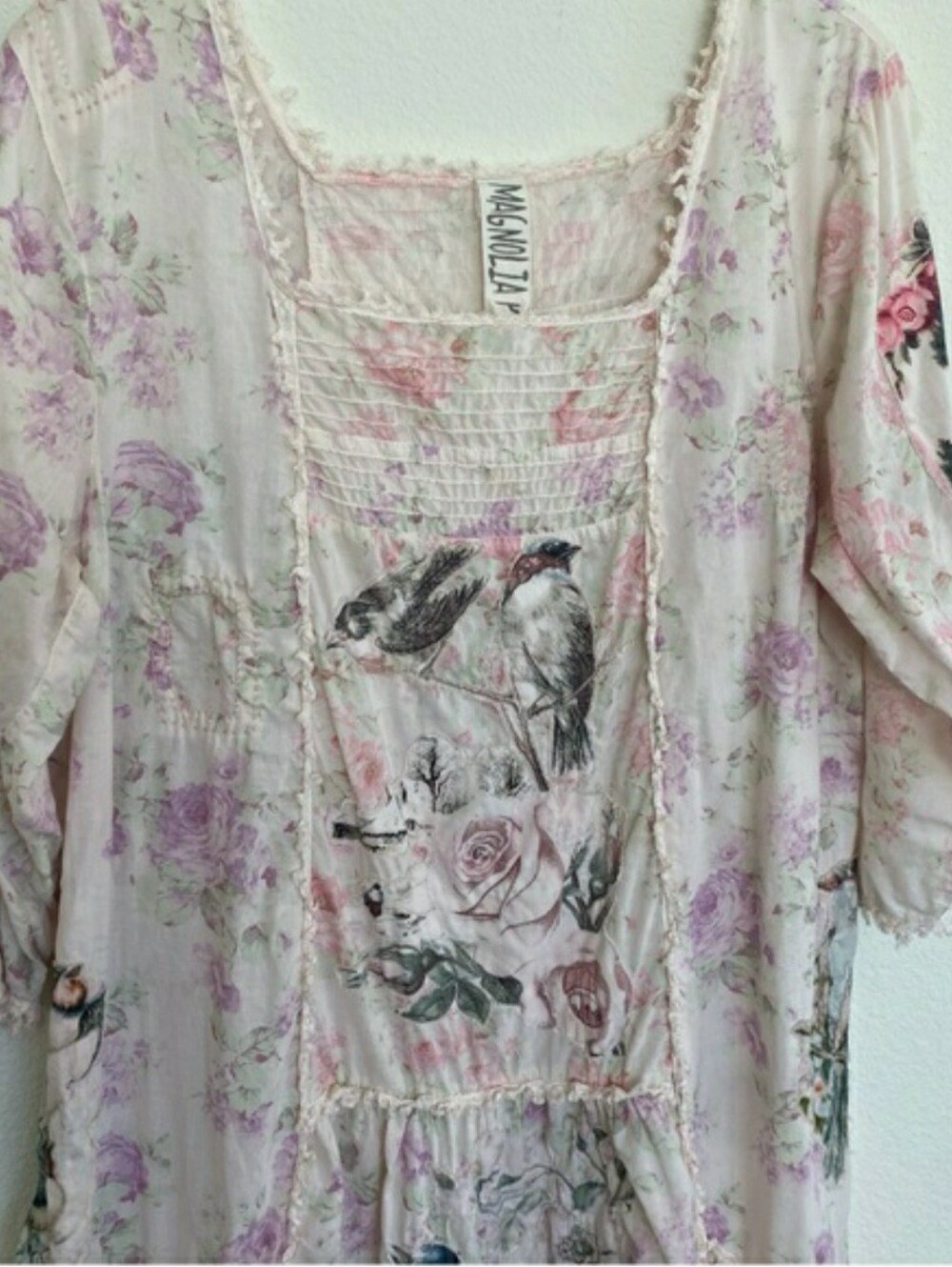 🌸🌸Magnolia Pearl🌸 🌸Floral Helena Dress🌸 PLEASE TELL ME WHAT YOU WANT TO PAY - Picture 2 of 10